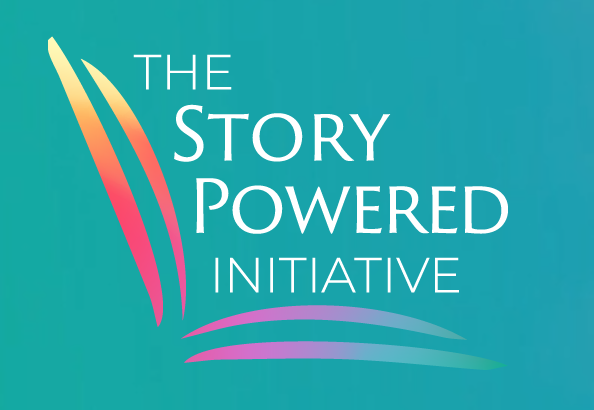 Logo of The Story Powered Initiative.